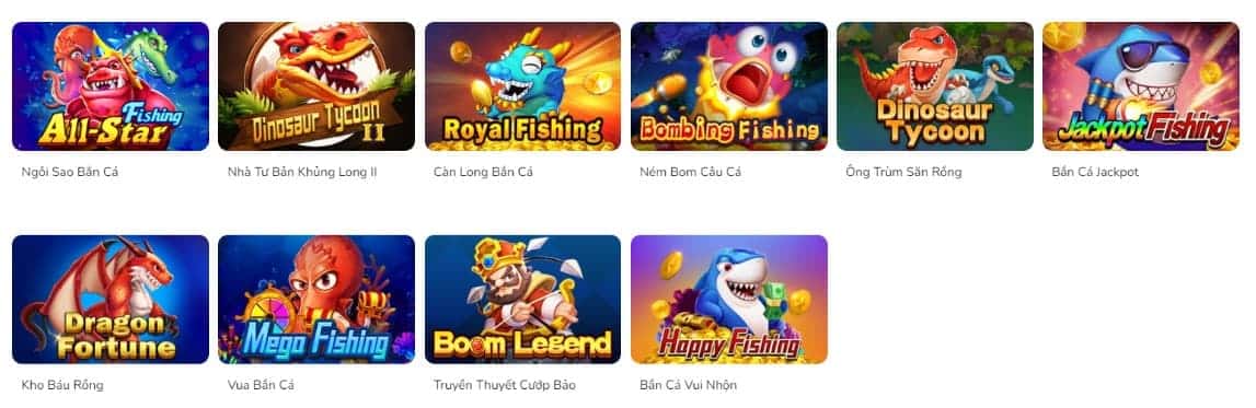 Các game Bắn Cá đổi thưởng rất dễ chơi