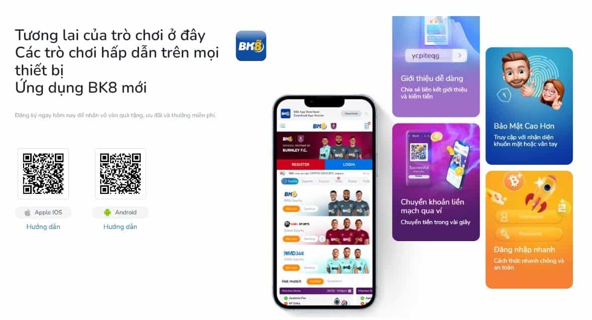 Casino tiền thật có cả App mobile cho người chơi cá cược tiện lợi