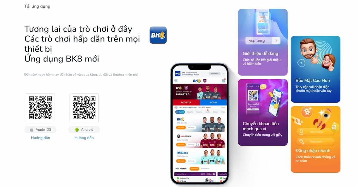 Có cả website và App mobile với giao diện trực quan