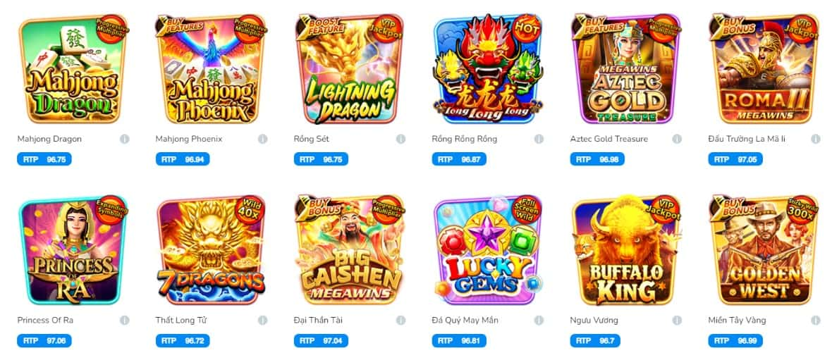 Trải nghiệm Slots game tại Casino tiền thật