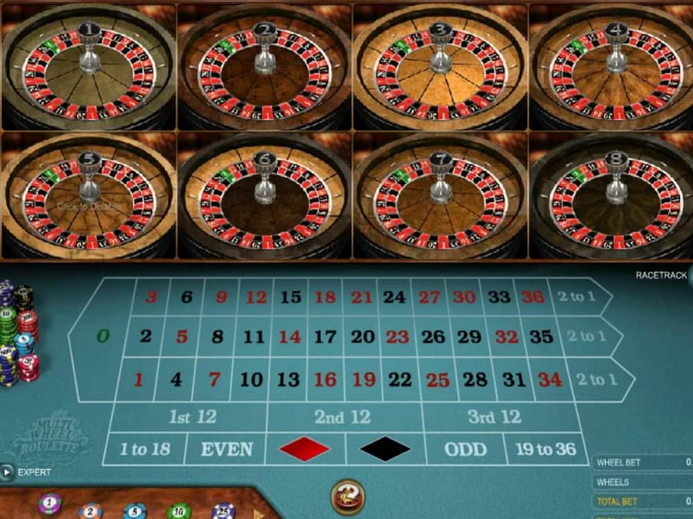 Roulette nhiều vòng quay (Multi Wheel Roulette)